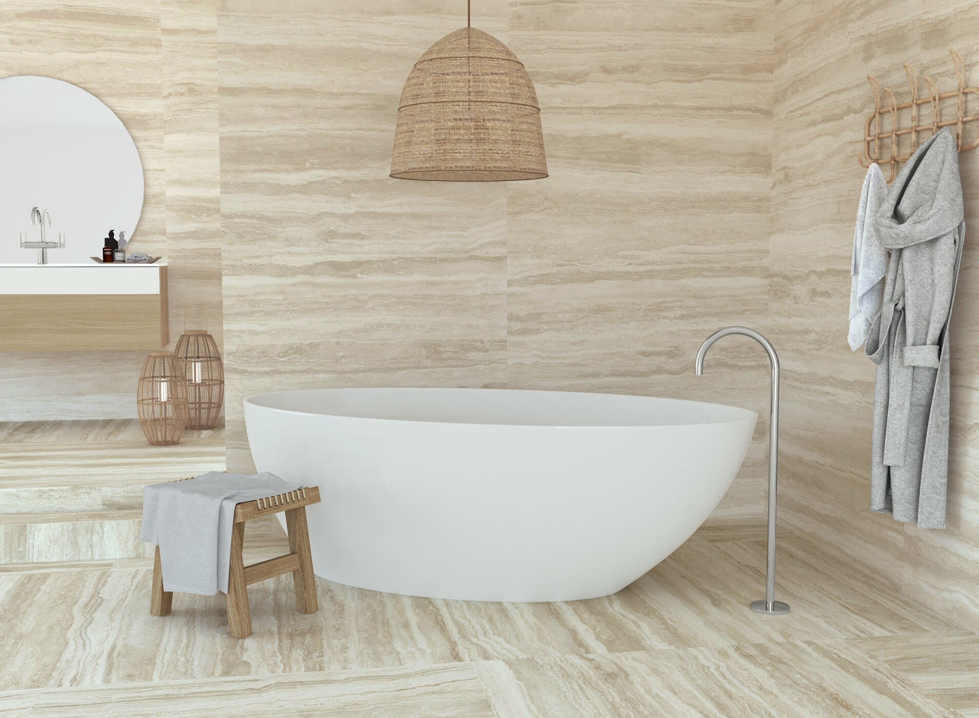 Outlet - AB Palatinum - spanyol, 60×60-as porcelán padló (kifutó méret)
